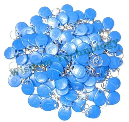 Free Shipping DHL 1000pcs/Lot Rfid Tag Access Control Smart Card 125Khz keyfobs EM4100 TK4100