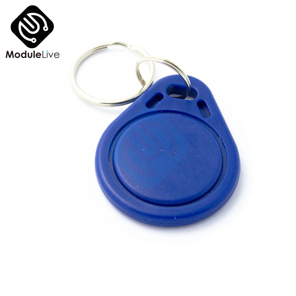 10PCS Blue RFID Sensor Proximity IC Key Tags Keyfobs Token NFC TAG