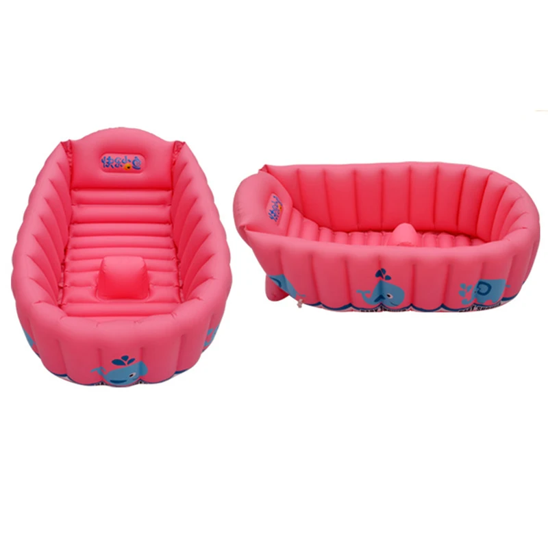 מוצר Portable Inflatable Baby Bath 03 Years Old Kids Bathtub