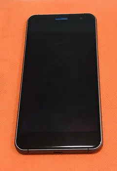 

Used Original LCD Display +Digitizer Touch Screen Glass+ Frame for ramos Mos1 Free shipping