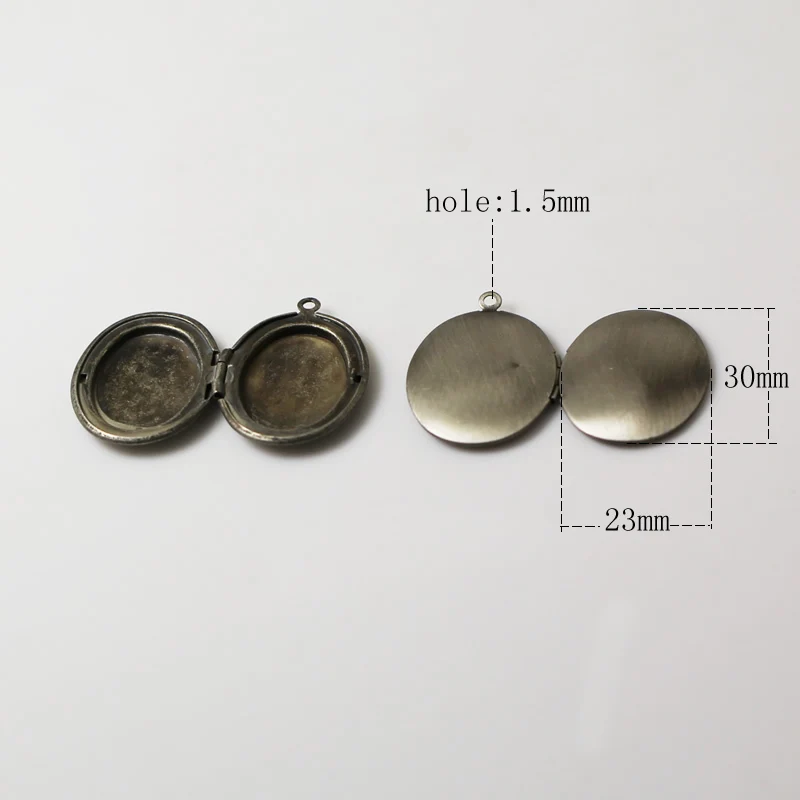 Овальная фоторамка Beadsnice Медный кулон подходит для округлых ожерелий и подвесок