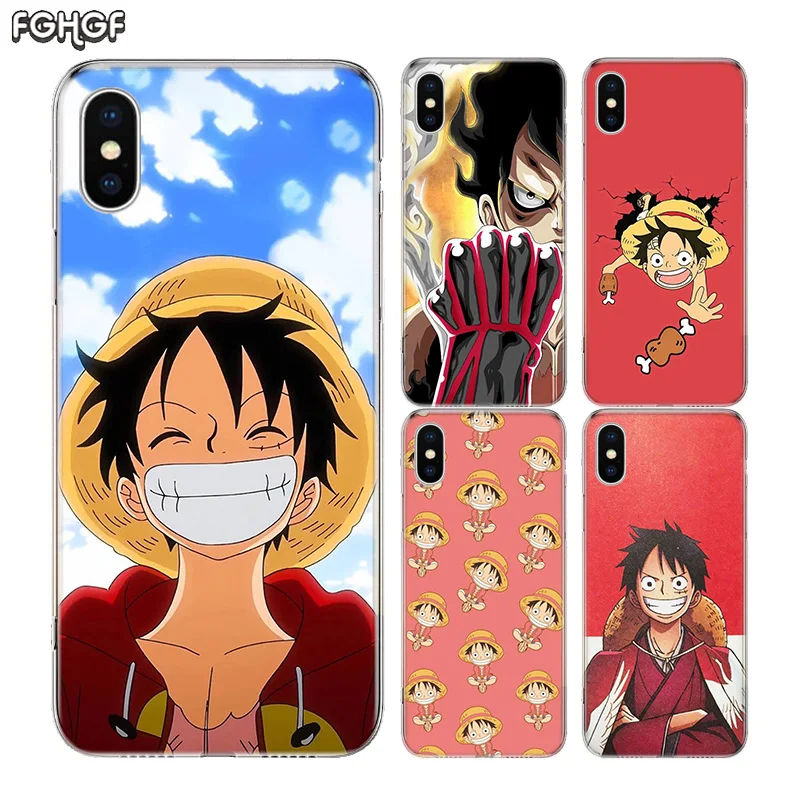 Munch D Luffy Terbaru Fundas силиконовый чехол для телефона Apple iPhone 6 6S 7 8 Plus X 10 XS MAX XR 5 5S SE с