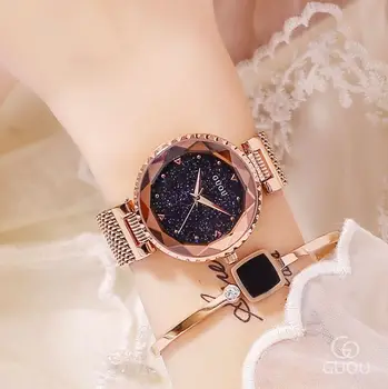 

2018 NEW Ladies Watch Fashion Stainless Steel Luxury Bracelet Women's Watches For Women Watches Diamond Clock reloj mujer saat