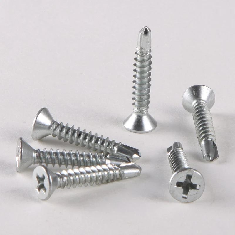 5PCS 410 Stainless Steel Flat Head Self Drilling Screw / Countersunk