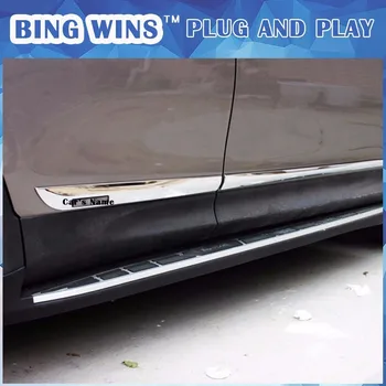 

NEW Car ACCESSORIES FOR 2014 2015 2016 Toyota RAV4 ABS CHROME SIDE DOOR BODY LINE GARNISH MOULDING COVER PROTECTION CAR STYLING