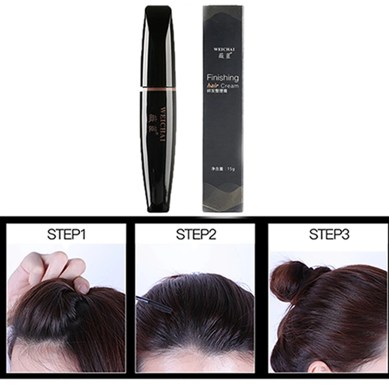 Rapid Fixed Hair Gel Black Hair Wax Stick Finishing Shape