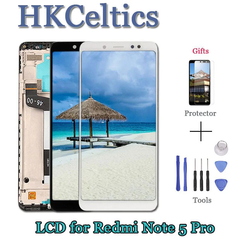 

for Xiaomi Redmi Note 5 Pro LCD Display +Touch Screen Test Good Digitizer Assembly Replacement For Xiaomi Redmi Note5 5.99 Inch