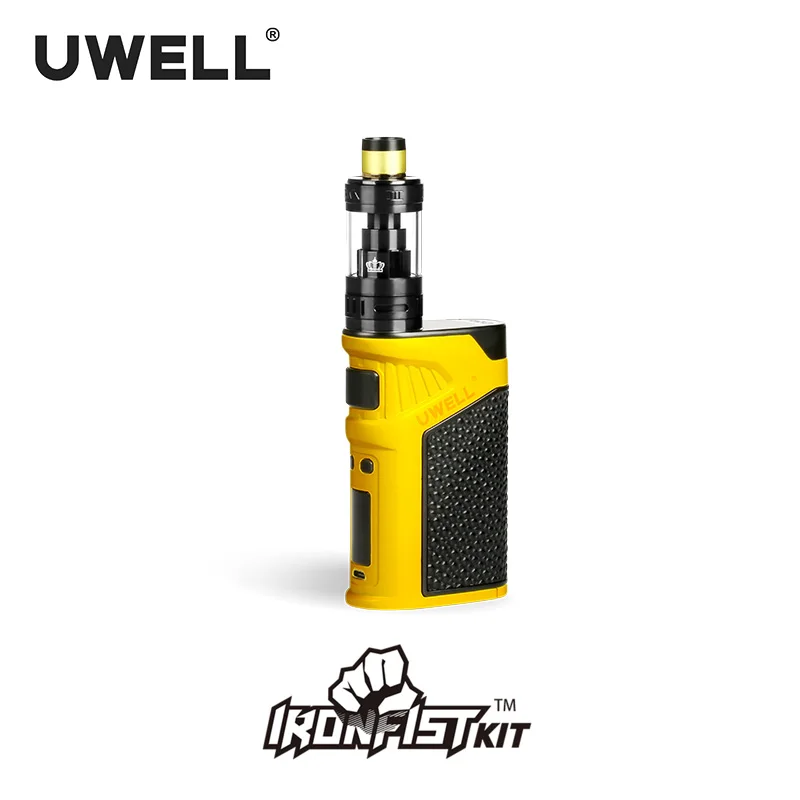UWELL IRONFIST Kit 5-200W 2ml/5ml Tank Atomizer 18650 Battery or USB Charge Electronic Cigarette Kits (Without battery) UWELL IRONFIST Kit 5-200W 2ml/5ml Tank Atomizer 18650 Battery or USB Charge Electronic Cigarette Kits (Without battery)
