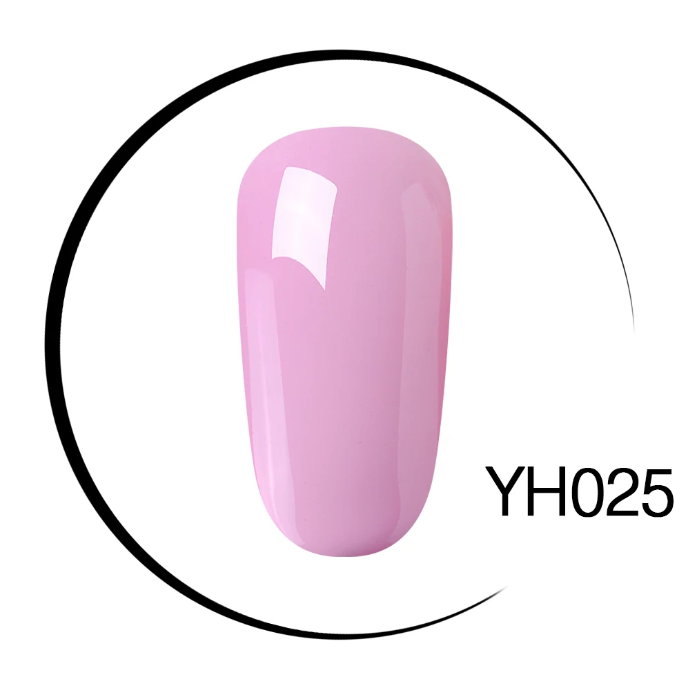 Elite99 Гель-лак замачиваемый УФ светодиодный Гель-лак для ногтей Базовое покрытие 10 мл розовый оранжевый светодиодный лак для ногтей УФ-отверждение Гель-лак - Цвет: YH025