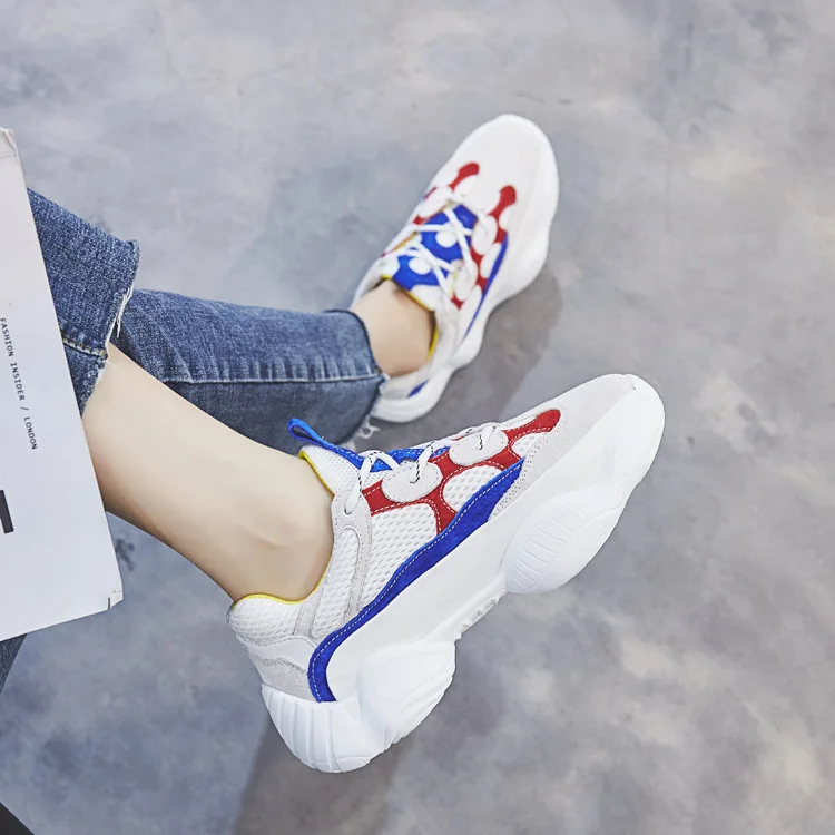 2018 summer new style Korean version air conditioning leisure daddy shoes
