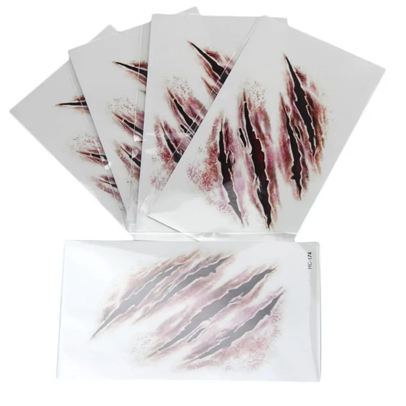 1PC Fashion Tattoo Stickers Temporary Waterproof Tattoo Transfer Paper