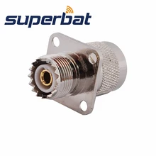 Superbat РЧ коаксиальный разъем СВЧ-Переходник штекер UHF штекер для разъем UHF разъёмная монтажная панель