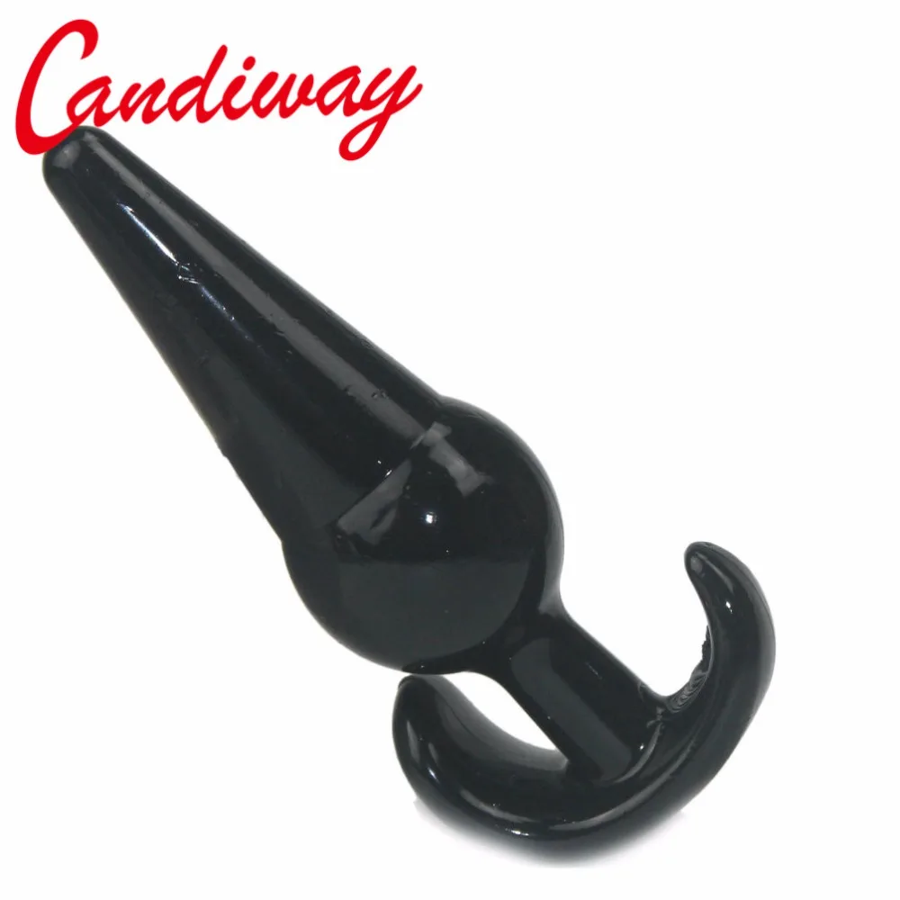 Big Anal Plug Sexy Nightlife Black Anchor Backyard -7430