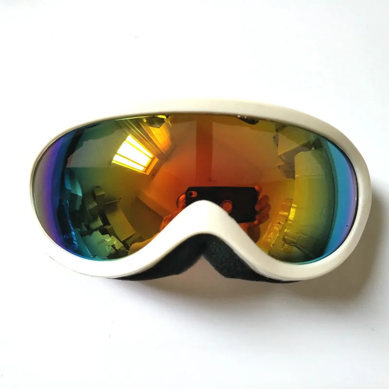 Детские лыжные очки gafas для сноуборда, лыжные очки для мальчиков и девочек, лыжные очки, маска для сноуборда, зимние детские лыжные очки oculos de neve - Цвет: E