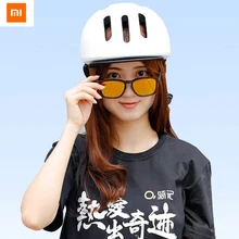 Original Xiaomi Qiji Cidade Lazer Capacete Pode Ajustável Para Equipamento de Equitação Ao Ar Livre