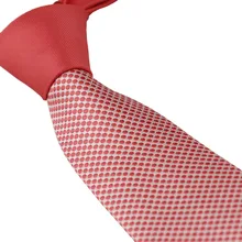 Галстук Coachella уникальный дизайн коралловый Узел контрастный Белый коралловый розовое в горошек галстук строгий галстук 8,5 см