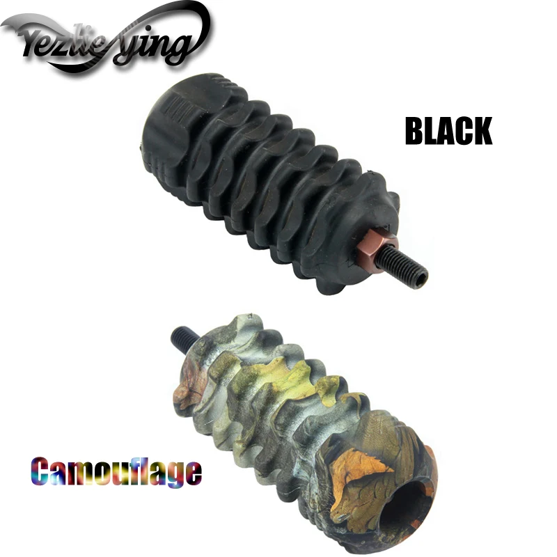 

Archery Accessories Compound Bow Stabilizer Black/Camouflage 3.5 Inches Bow Stabilizer Recurve bow Rubber Stabilizer