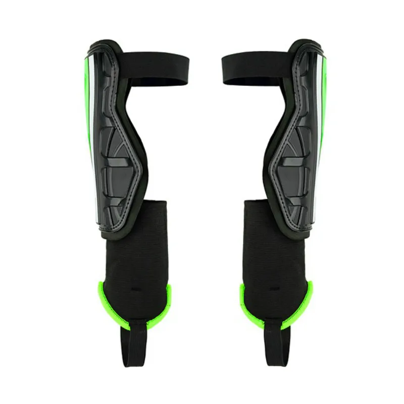 Professional Soccer Shin Guards Men Football Training Protector Leg Pads Leggings Plate Shin Guards With Ankle Protection