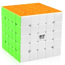 D-FantiX Qiyi Qizheng S 5x5x5 кубик рубика 5 на 5 Magic Cube Stickerless Профессиональный Скорость Cube Пазлы игрушки-антистресс для взрослых 62 мм