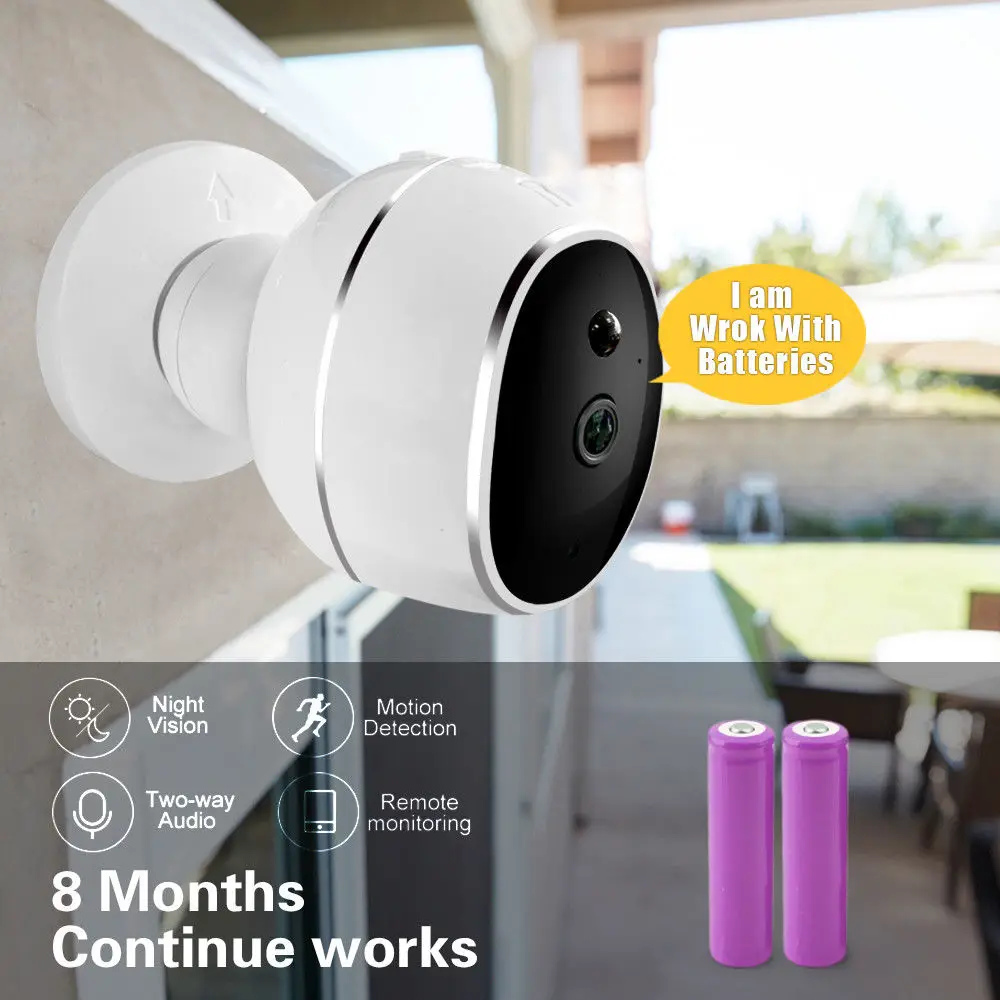 Беспроводная сетевая IP камера ночного видения 720P HD WiFi|Камеры видеонаблюдения| |