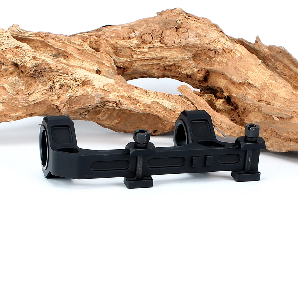 ohhunt 1 Inch 30mm Picatinny Weaver Scopes Mounts Rail with Bubble Level AR15 M4 M16 Hunting Riflescope Offset Rings (6)