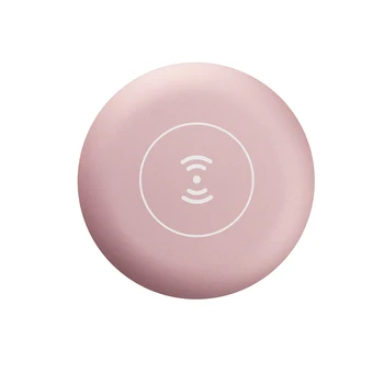 

Multifunctional Portable LED Circular Cosmetic Mirror with USB Wireless Charging Base Women Makeup Mirror Tools