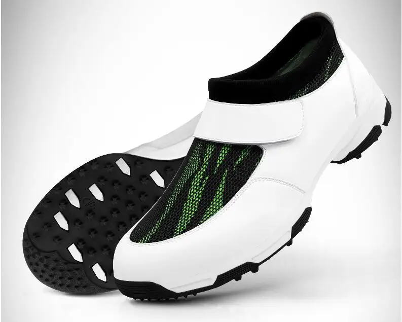 Горячая распродажа! PGM мужские спортивные туфли для гольфа с сеткой весна лето легкие кроссовки с липучкой дышащие и устойчивые и водонепроницаемые