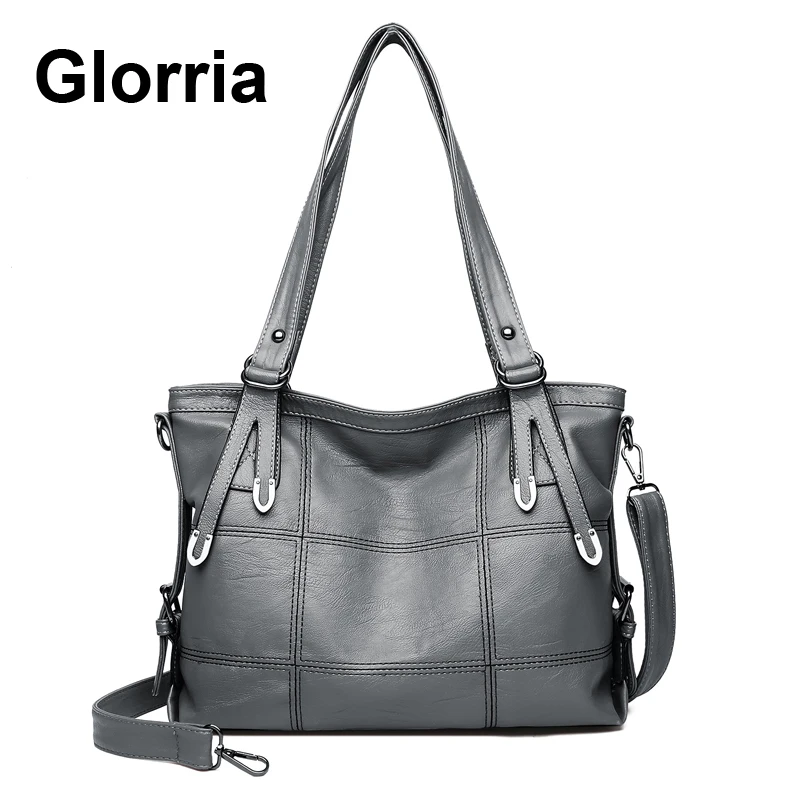 Black Le Mano gray A Tracolla Delle Sac Tote Per 2019 Elaborazione Grande Red purple Handbag Handbag Donne Femminile Capacità Handbag Dell'unità Borsa Plaid Qualità Handbag Con Cuoio Di wine Alta AgwHTq