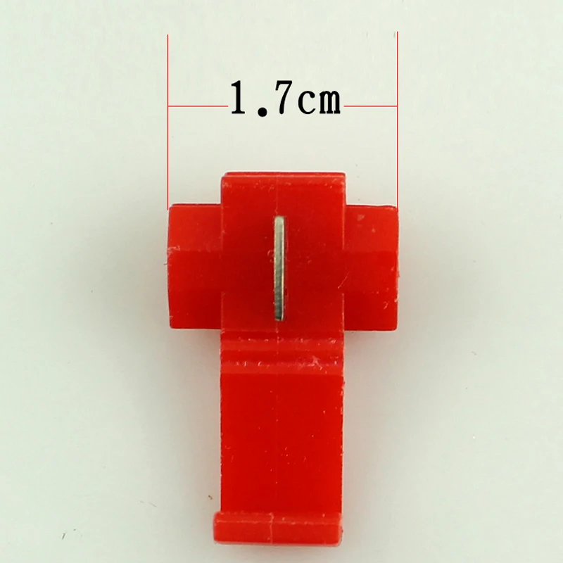 CARPRIE красный быстрый соединитель проводов 10 шт. Быстрый Сращивание провода Кабельный разъем скотч замок проводник блок TJ