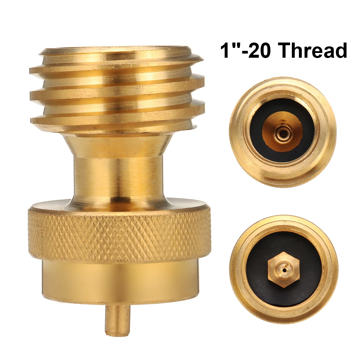 Buy New Brass Gas Transfer Adapter Refill for BBQ