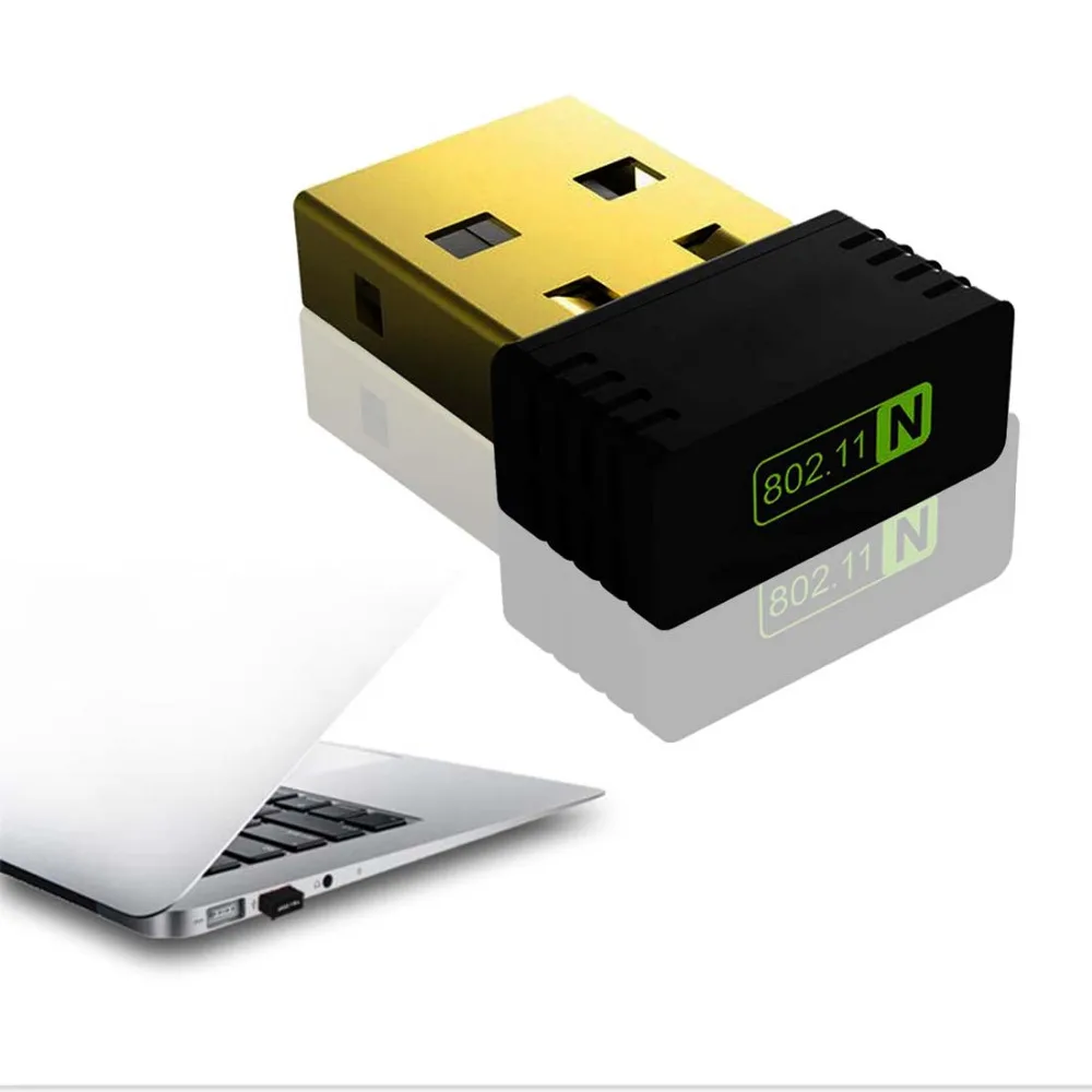 

Practical Mini USB WiFi Wireless LAN 802.11 n/g/b Adapter Nano Network Powerful 150Mbps Wireless Network Card