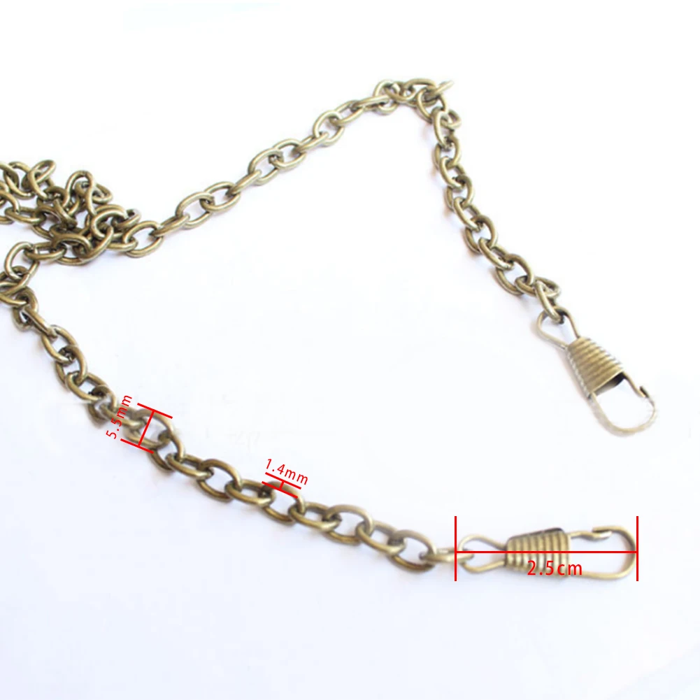 Long 40/60cm/120cm Metal Purse Chain Bag Strap Obag Handles Replacement Handbag Shoulder Bag Strap Gold Silver Bag Accessories
