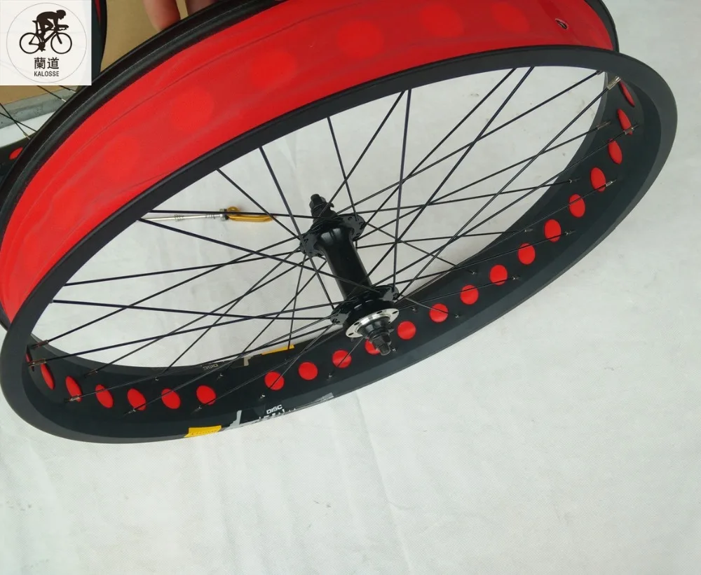 Clearance Kalosse  Beach Bicycle wheels  20 inch   Children bike wheel  20*4.0 tires  36 holes Beach bicycle   fat bike  8/9/10S cassette 39