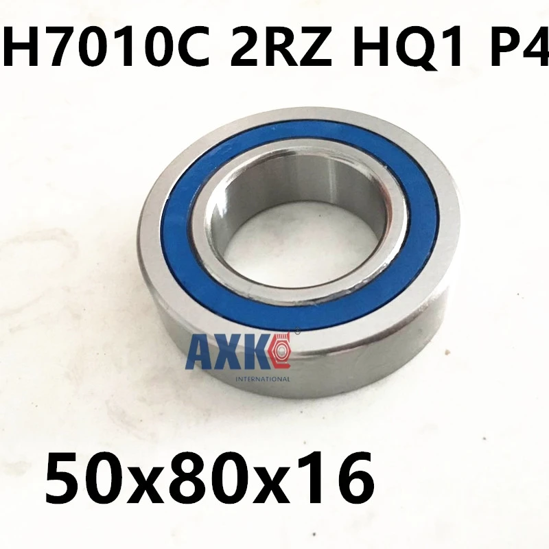 1pcs AXK 7010 H7010C 2RZ HQ1 P4 50x80x16 Sealed Angular Contact