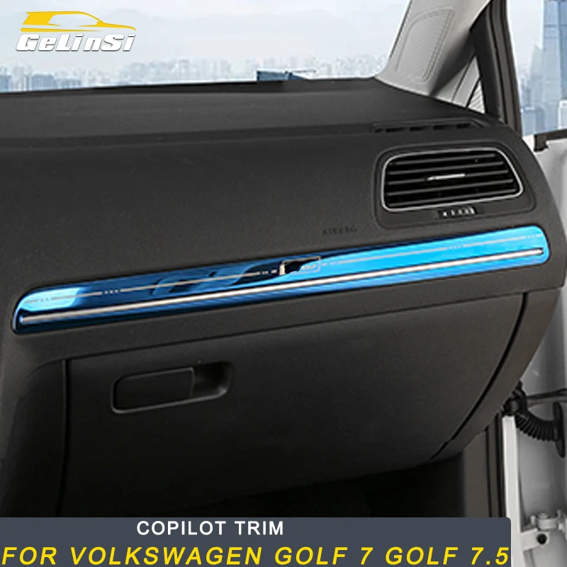Gelinsi For Volkswagen Golf 7 Golf 7.5 Car Styling Copilot Driver Seat Trim Cover Frame Sticker Interior Accessories Gelinsi For Volkswagen Golf 7 Golf 7.5 Car Styling Copilot Driver Seat Trim Cover Frame Sticker Interior Accessories