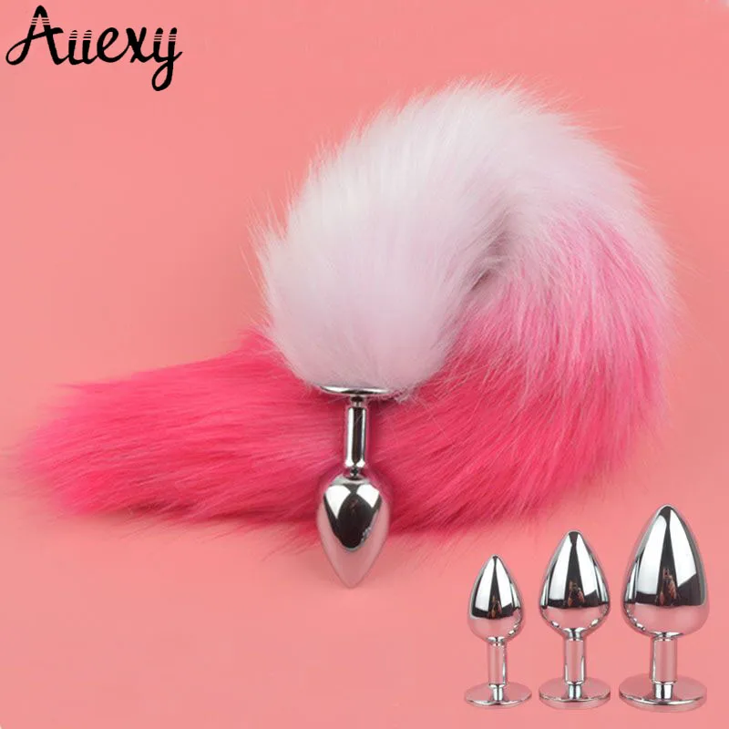 Metal-Anal-Toys-Fox-Tail-Anal-Plug-Erotic-Toys-Butt-Plug-Sex-Toys-for-Woman-And