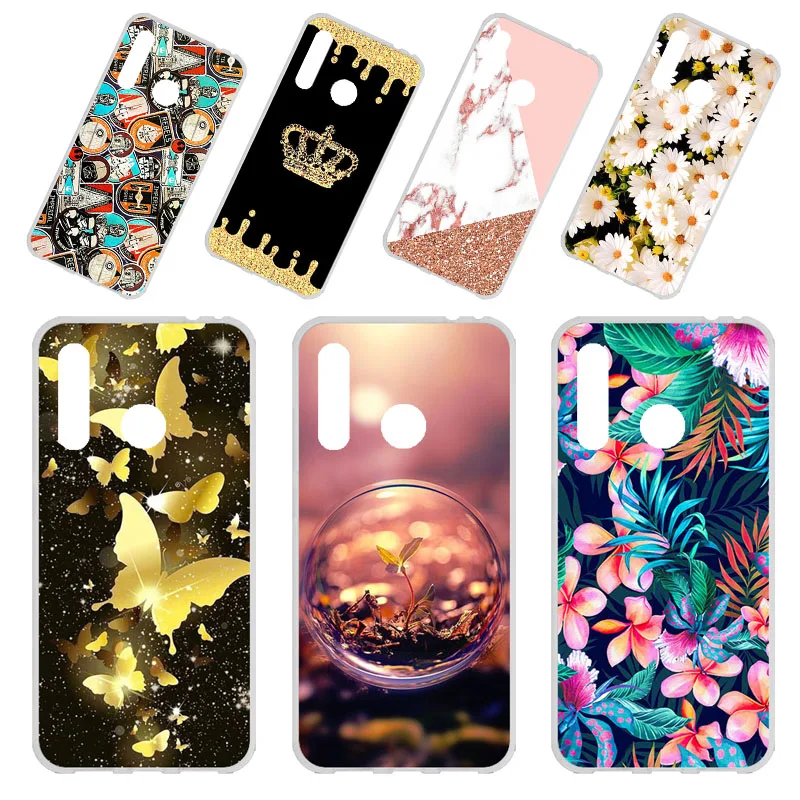 

Phone Case sFor Huawei nova 4 lite Cases Silicone Flexible Bumper On the For Huawei P Smart Plus 2019 P Smart+ Cover Fundas