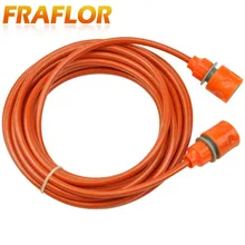 8 м(26 футов) длинный оранжевый полиуретановый шланг из полиуретана с быстрым соединителем, шланг высокого давления для мытья автомобиля 5 мм(ID) x 8 мм(OD