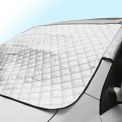 Универсальный авто чехол на лобовое стекло автомобиля Sun изоляционный блок зимние защитные принадлежности светоотражающий автомобильный