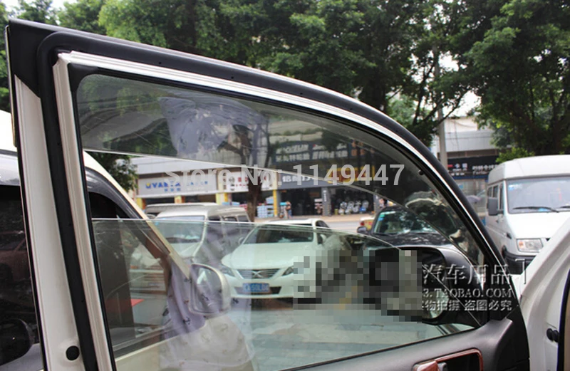 4 шт. защитный козырек окна для Toyota Prado FJ150 2010 2011 2012 2013