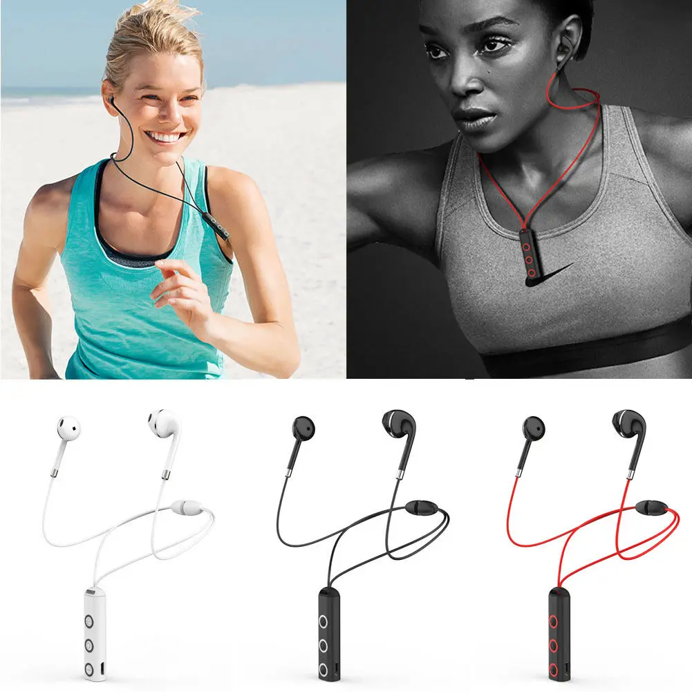 

BT313 Bluetooth Magnetic waterproof Earphone in ear Wireless Earphones Magnetic Sport Ear Phones with Mic Mobile in-ear Earbuds
