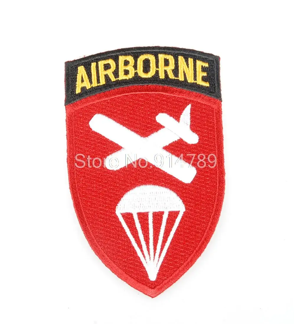 WWII США армейские AIRBORNE команда отдела ПАРАШЮТИСТА Знак Патч |
