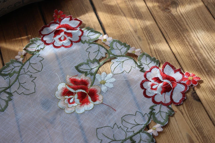 الحديثة الدانتيل مفرش طاولة القهوة أكواب شاي أكواب حصيرة سادة الوقايات الطعام المفارش حزب مأدبة الزخرفية طاولة طعام غطاء D054