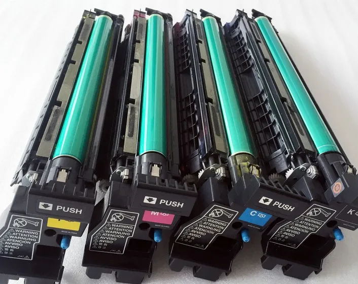 US $263.61 4x IU212 KCYM Full Image Drum Kit Developer Unit for Konica Minolta bh Develop Ineo 203 253 Ineo203 Ineo253 Drum Cartridge