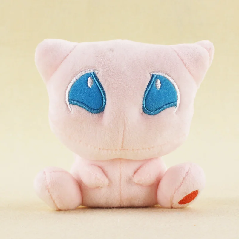 12cm Japanese Anime Cartoon Mew Plush Toy Stuffed Animals Plush Doll Gift for Kids