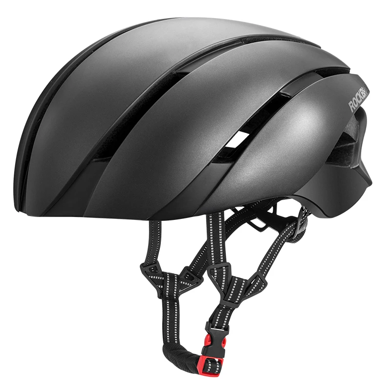 Велосипедный шлем ROCKBROS, велосипедный шлем для мужчин и женщин, ударопрочный велосипедный шлем, светоотражающий безвредный для кожи шлем велосипедный шлем - Цвет: LK-1BK