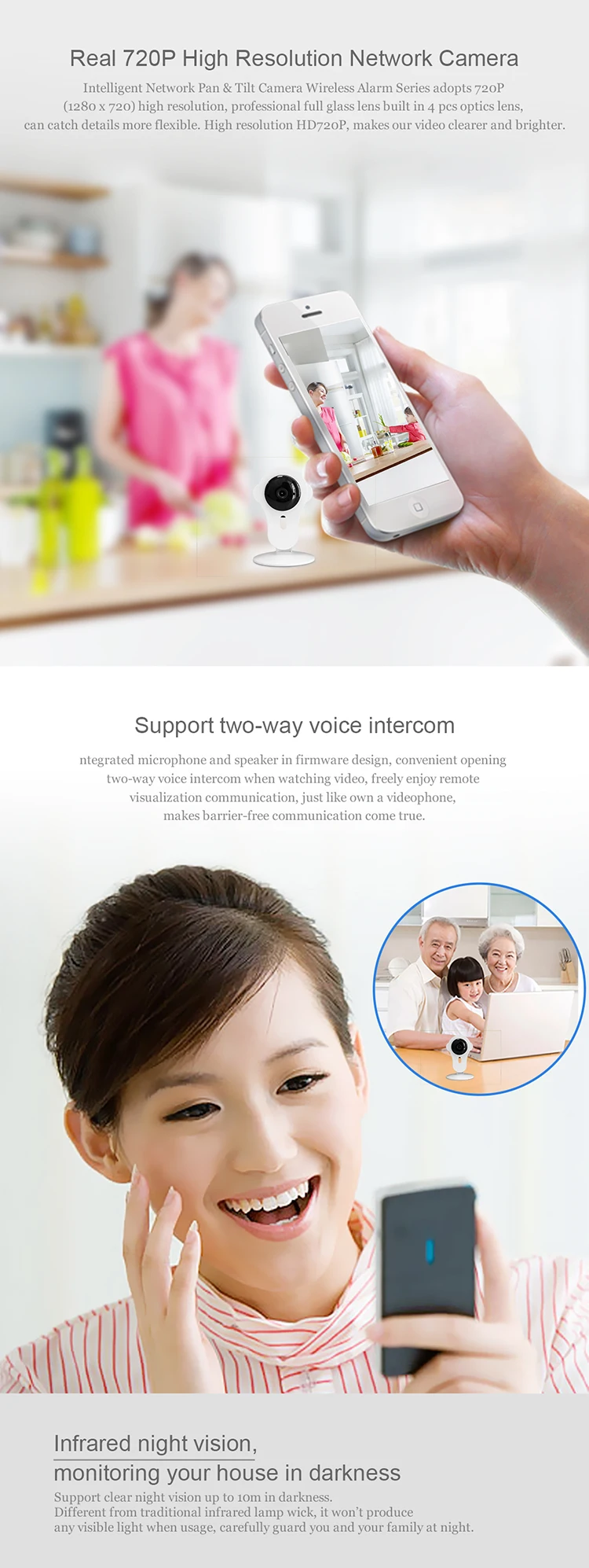 p2p wifi camera