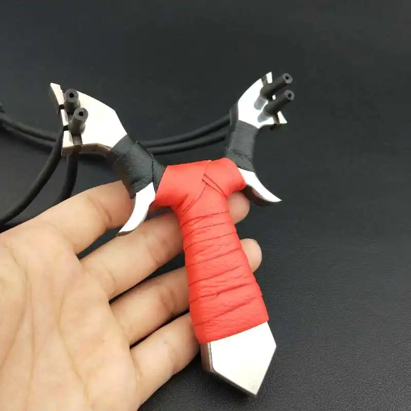 

The latest stainless steel metal slingshot catapult outdoor special short