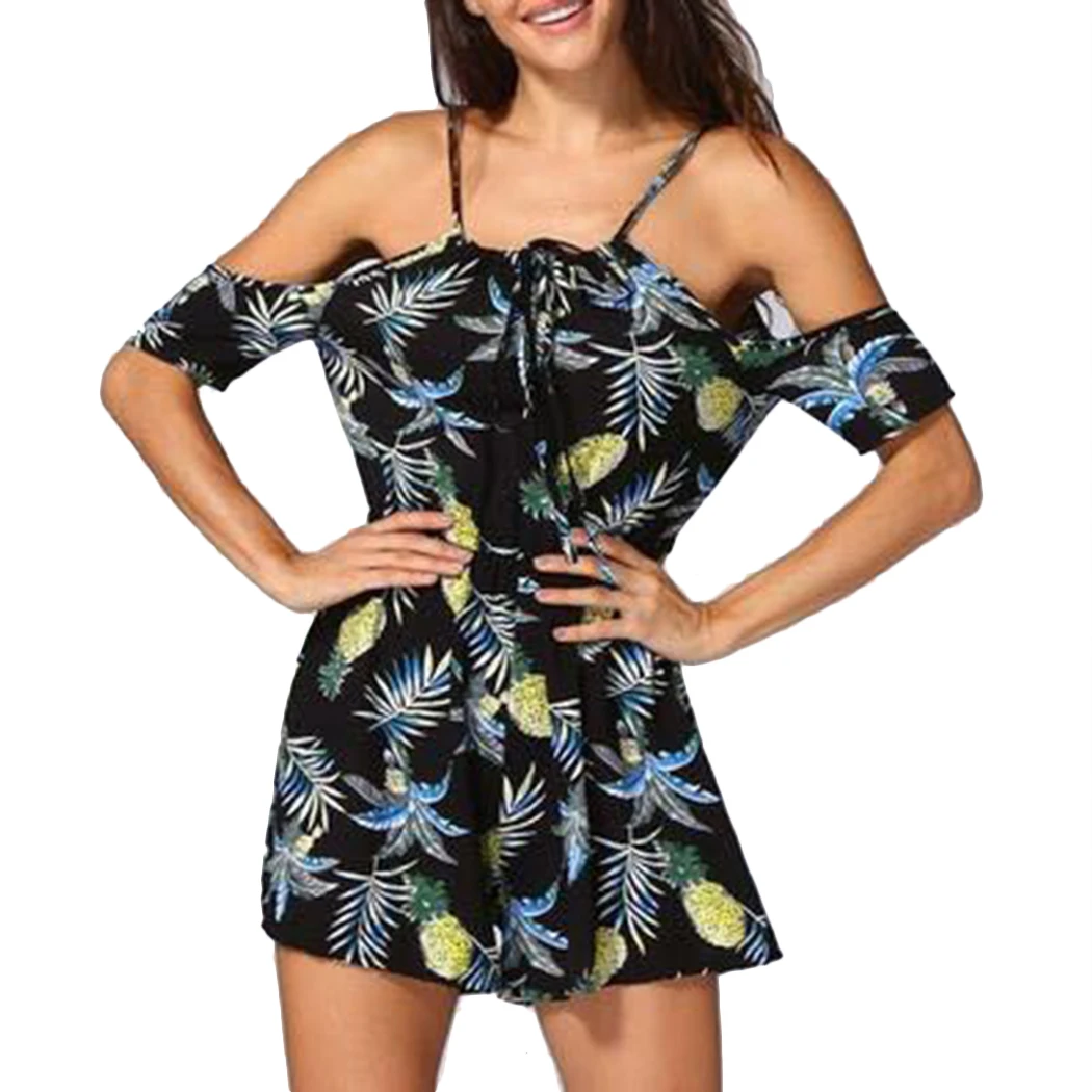 Fubotevic Women V Neck Elastic Waist Casual Button Down Long Sleeve Rompers Jumpsuit Fubotevic Women V Neck Elastic Waist Casual Button Down Long Sleeve Rompers Jumpsuit