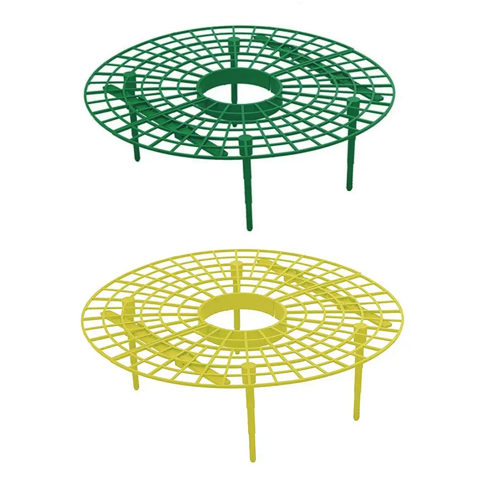 

10 Pcs Round Strawberry Frame Holder Balcony Planting Rack Fruit Support Plant Flower Climbing Vine Pillar Gardening Stand Tools